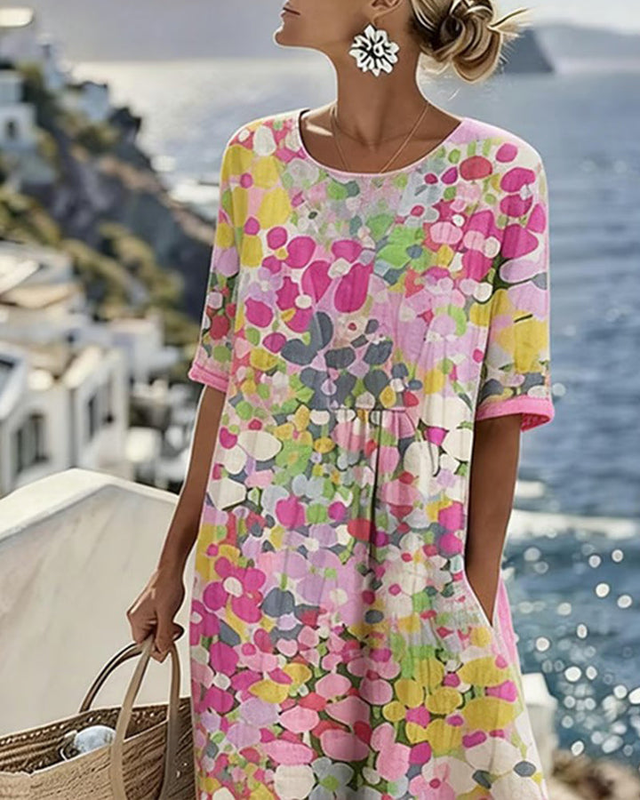 Jolene Floral Print Maxi Dress