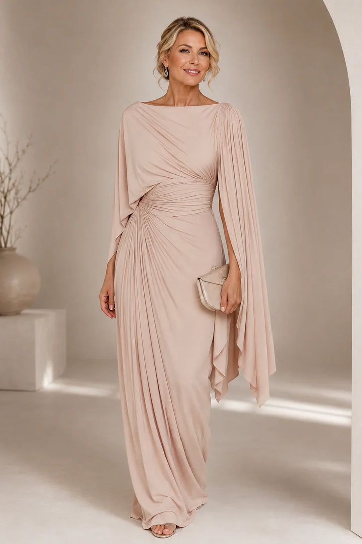 Georgia Elegant Wrap Maxi Dress