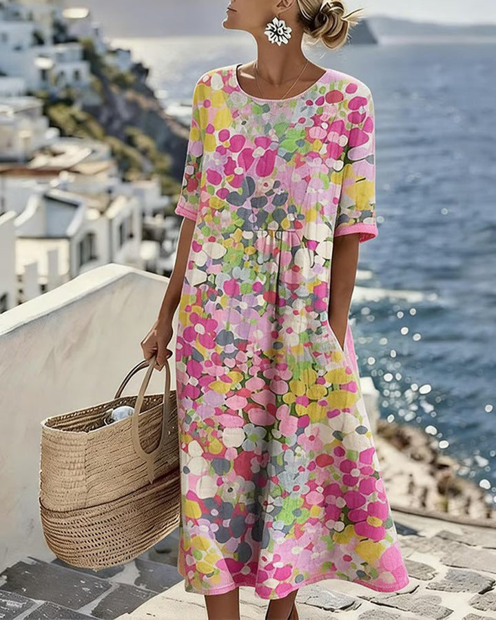 Jolene Floral Print Maxi Dress