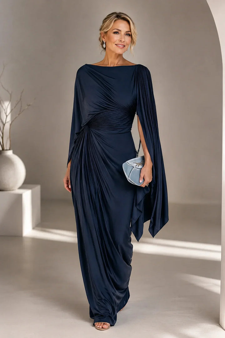 Georgia Elegant Wrap Maxi Dress