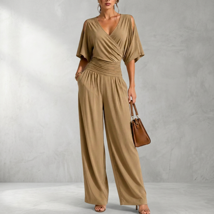 Rosemary - Wrap V-Neck Jumpsuit