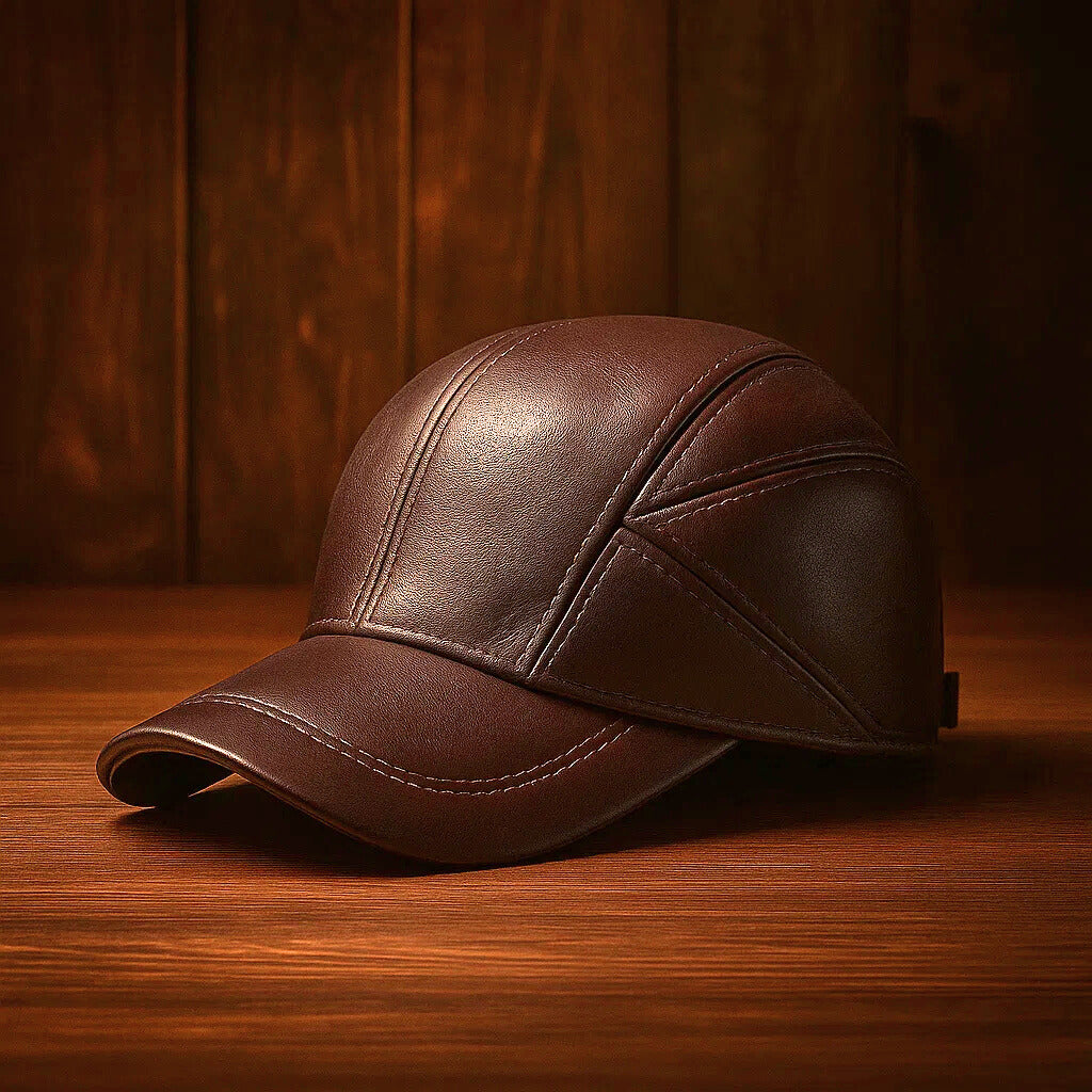 BOROUGH PARK LEATHER CAP