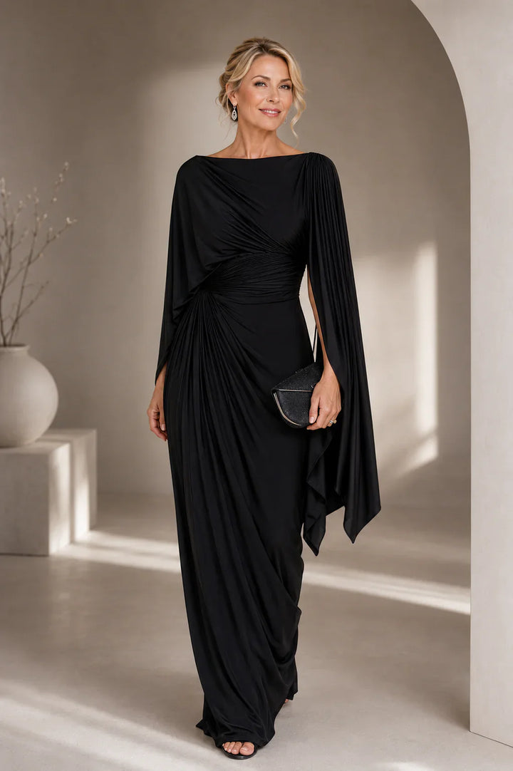 Georgia Elegant Wrap Maxi Dress