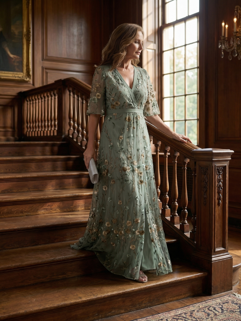 Full-length silhouette showing the soft, fluid fit