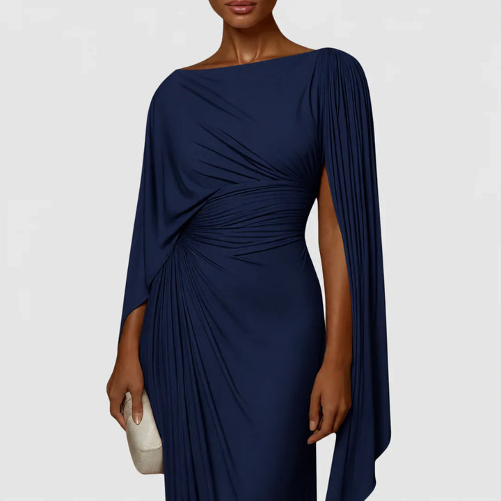 Georgia Elegant Wrap Maxi Dress