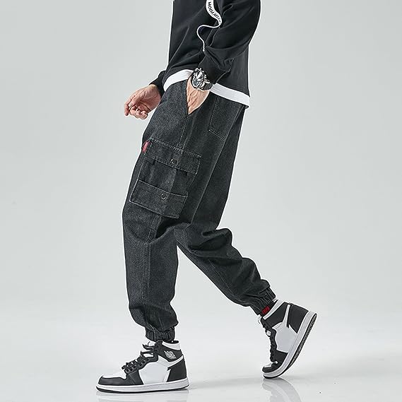 KINGSWAY CARGO DENIM JOGGERS