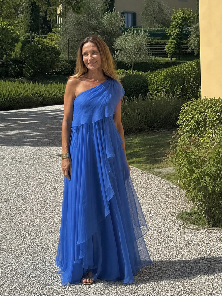 Pearl - One-Shoulder Tiered Dress