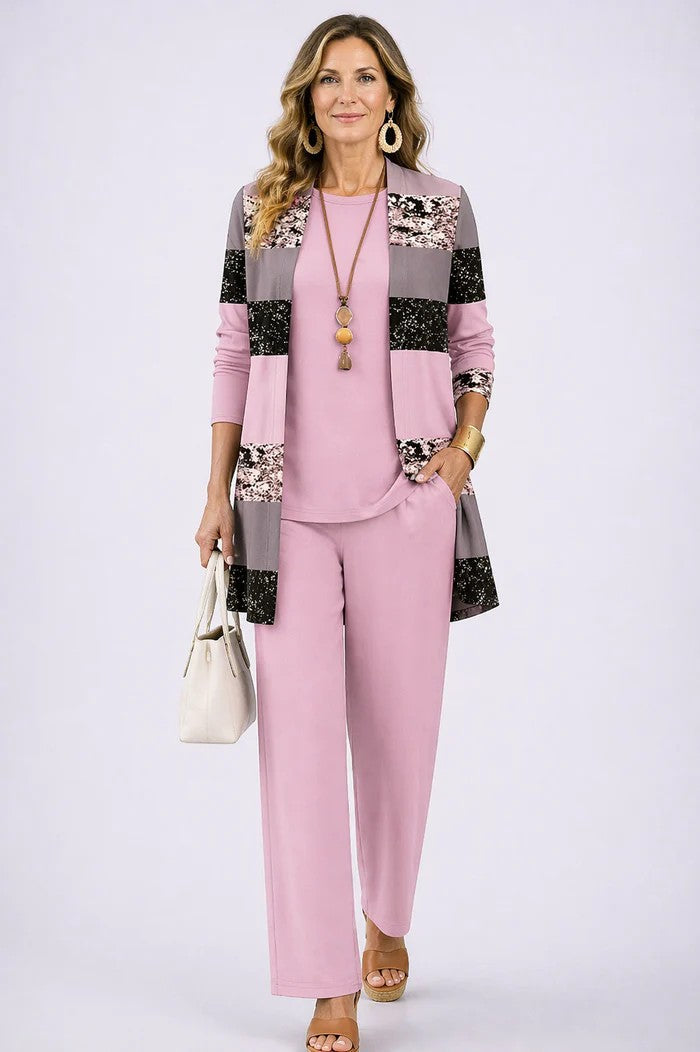 Cara - Classic Three-Piece Set