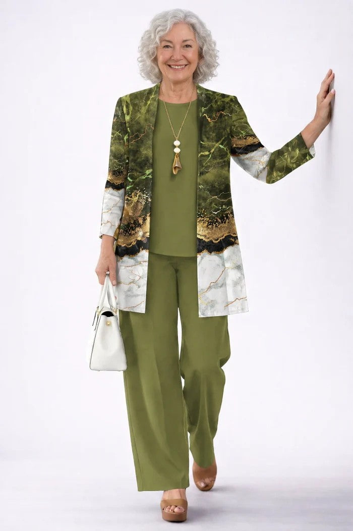 Cara - Classic Three-Piece Set