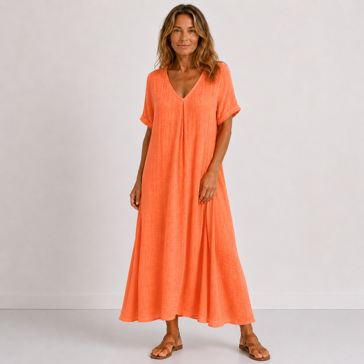 Adeline Flowing Summer Dress - product photo 8
