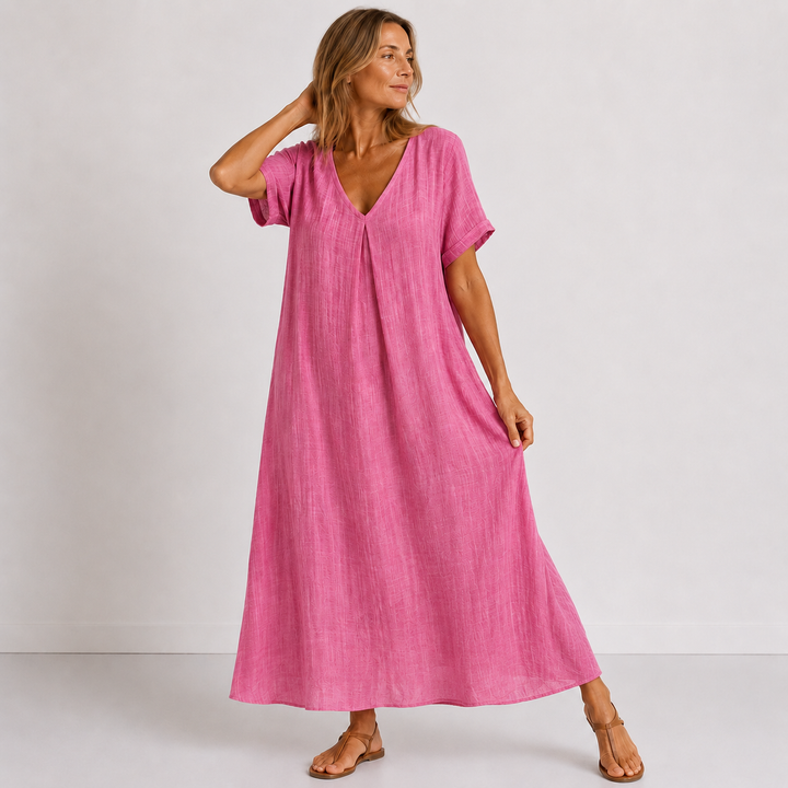 Adeline Flowing Summer Dress - product photo 12