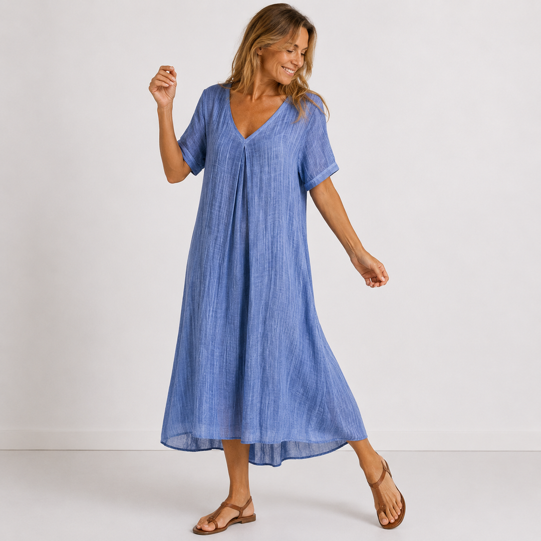 Adeline Flowing Summer Dress - product photo 10