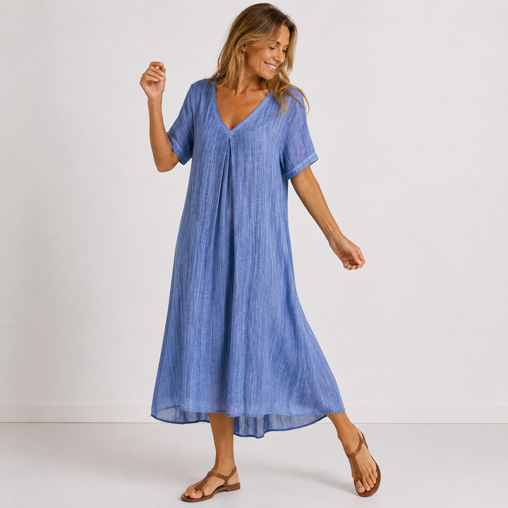 Adeline Flowing Summer Dress - product photo 10