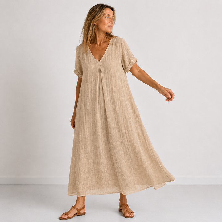 Adeline Flowing Summer Dress - product photo 6