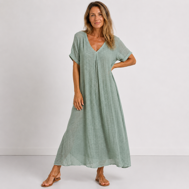 Adeline Flowing Summer Dress - product photo 1