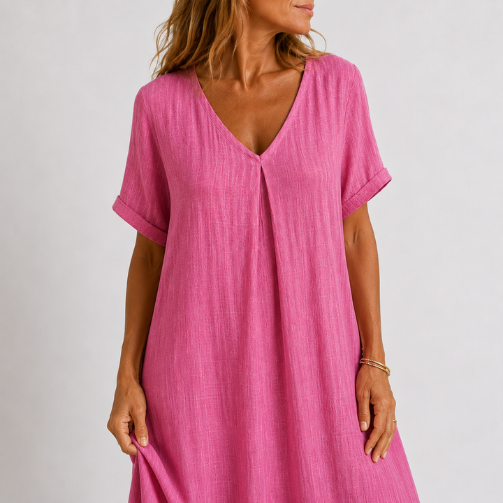 Adeline Flowing Summer Dress - product photo 13