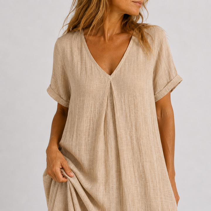 Adeline Flowing Summer Dress - product photo 7