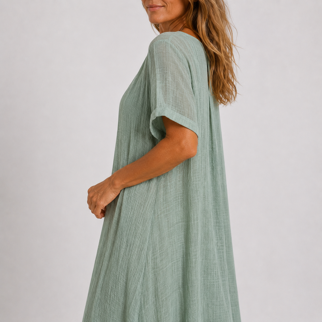 Adeline Flowing Summer Dress - product photo 3