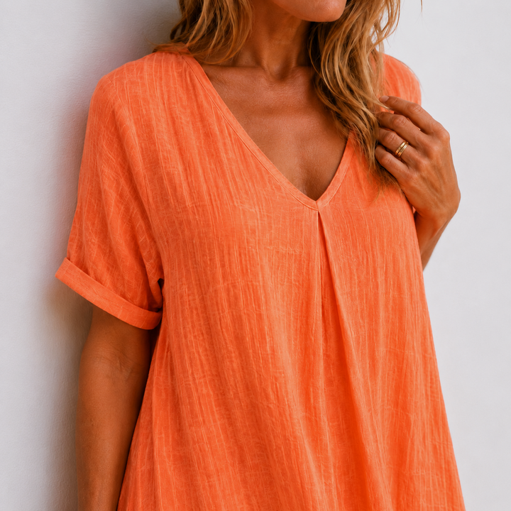 Adeline Flowing Summer Dress - product photo 9