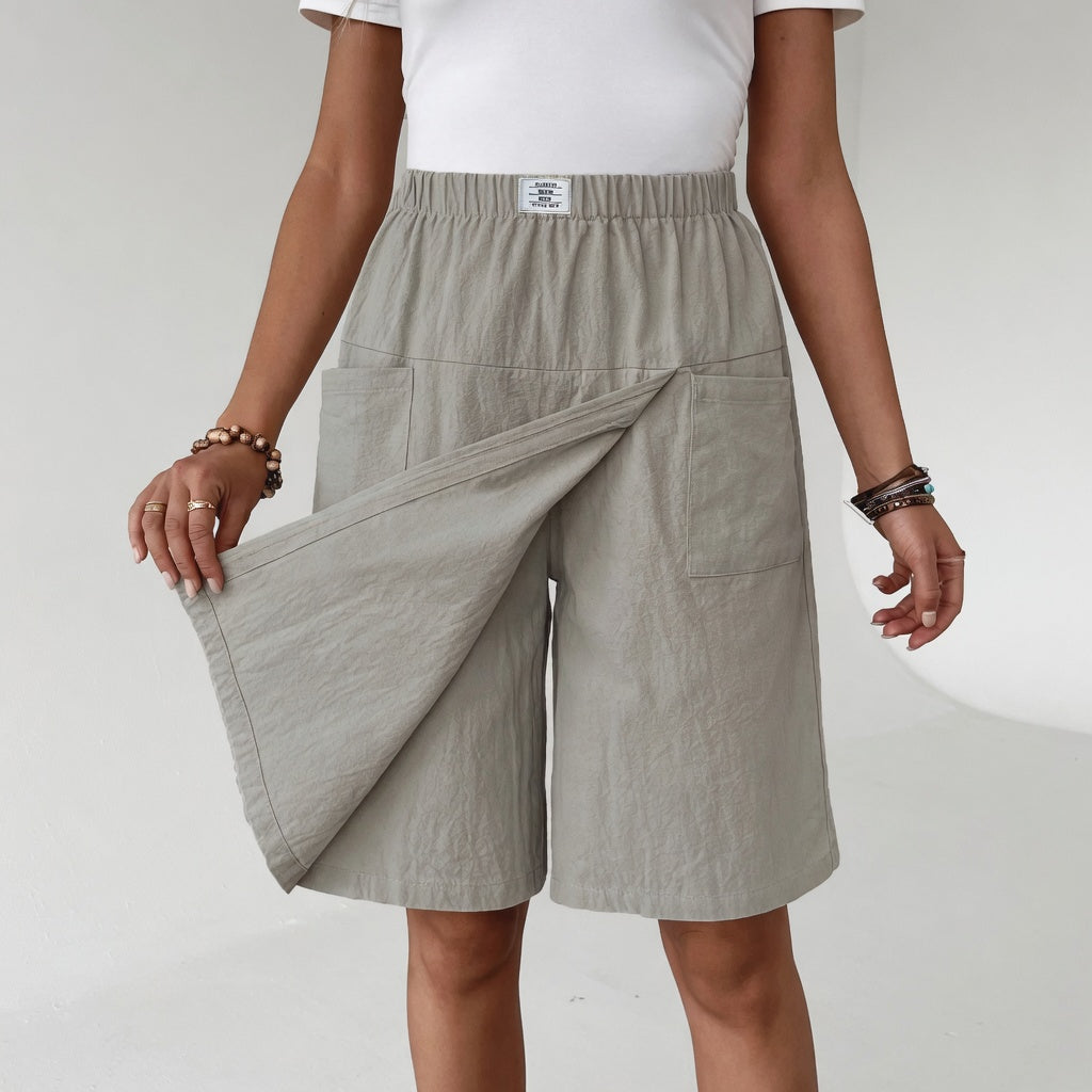 Mia Comfortable Cotton Skort