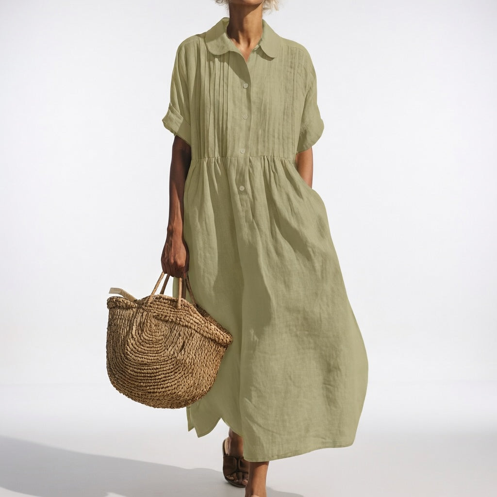 Gail Classic Fluid Summer Dress