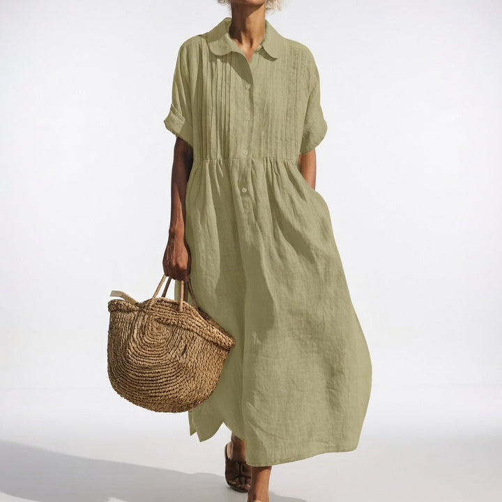 Gail Classic Fluid Summer Dress