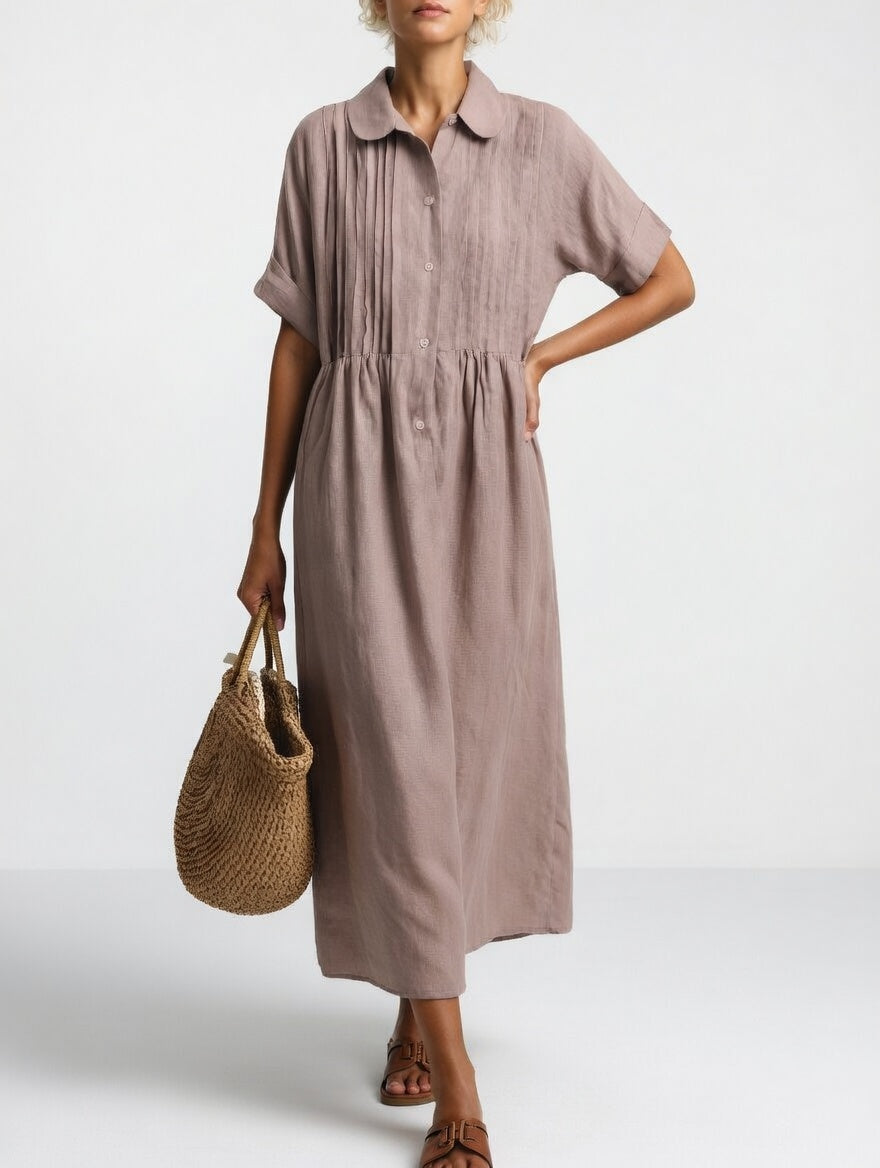 Gail Classic Fluid Summer Dress