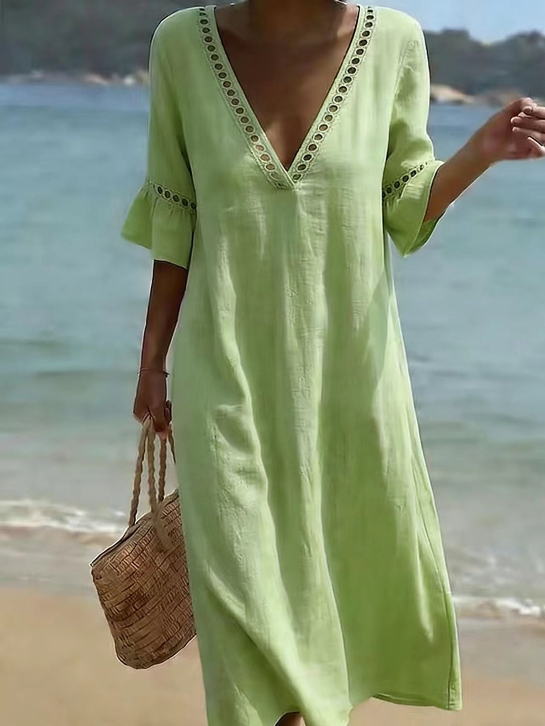 Nika - Coastal Linen Dress