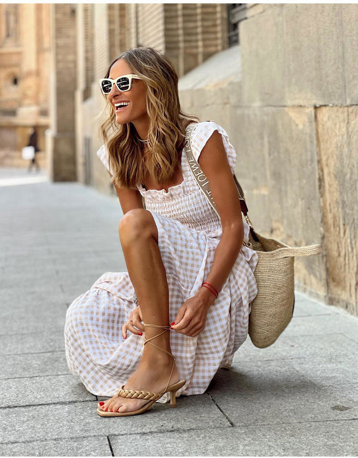 Abigail Casual Bohemian Maxi Dress