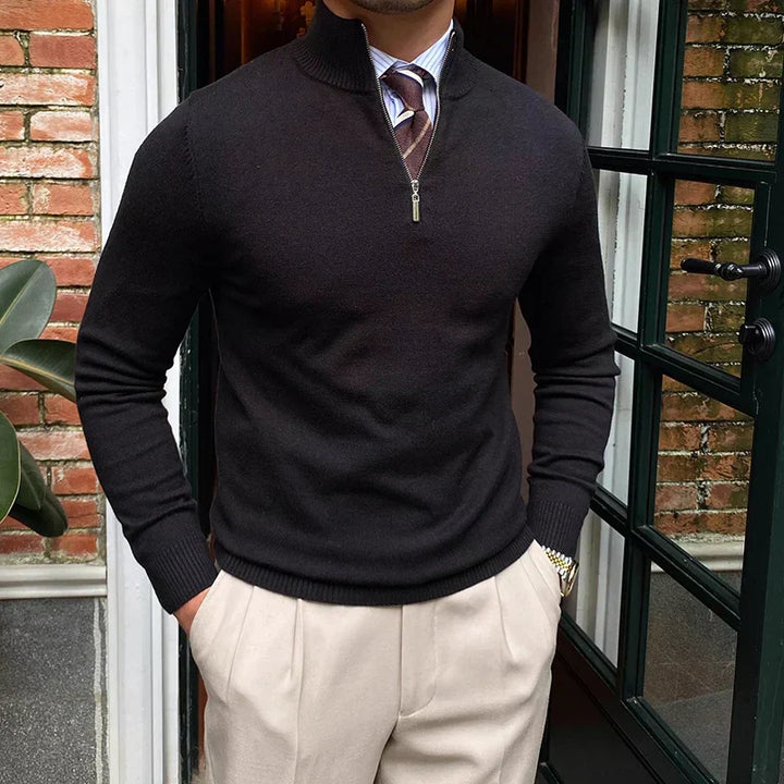 Clinton Half-zip sweater