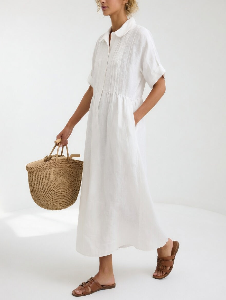Gail Classic Fluid Summer Dress