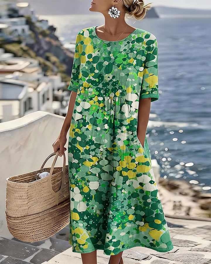 Jolene Floral Print Maxi Dress