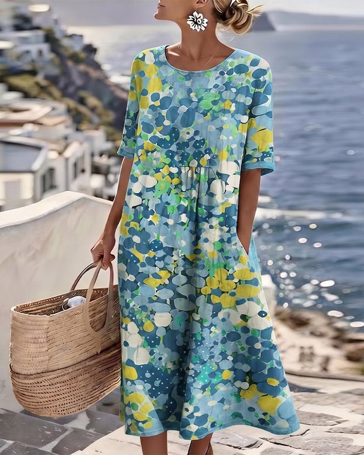 Jolene Floral Print Maxi Dress
