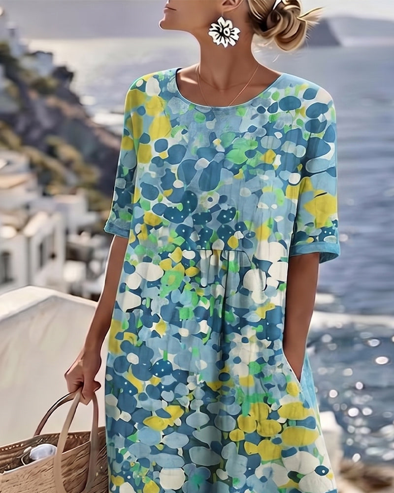 Jolene Floral Print Maxi Dress