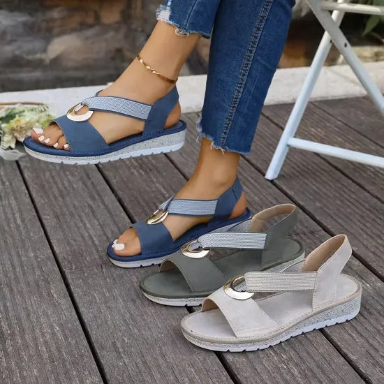 Roberta - Comfortable Summer Slip-On Sandals, product photo 15